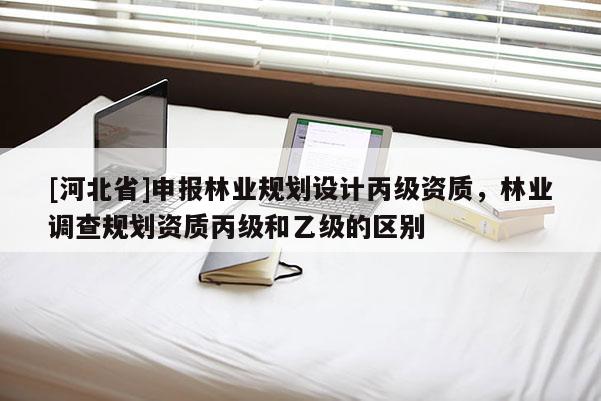 [河北省]申报林业规划设计丙级资质，林业调查规划资质丙级和乙级的区别