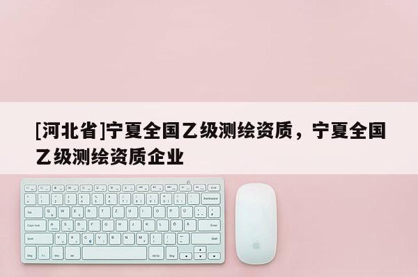 [河北省]宁夏全国乙级测绘资质，宁夏全国乙级测绘资质企业