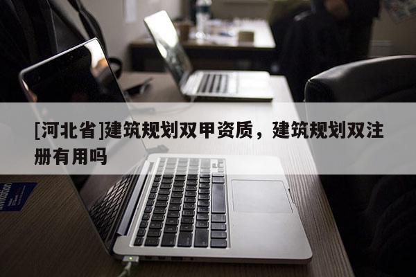 [河北省]建筑规划双甲资质，建筑规划双注册有用吗